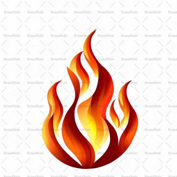 Abstrakte Feuerflammen